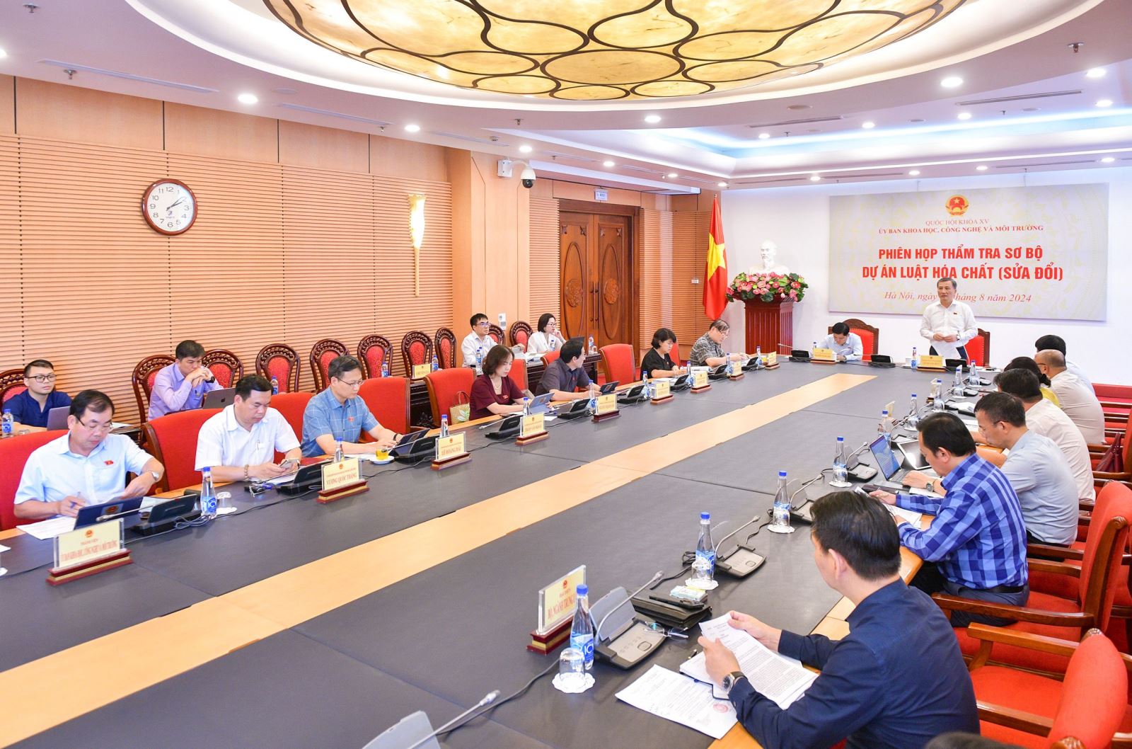 Dự án Luật Hóa chất (sửa đổi) đủ điều kiện trình Ủy ban Thường vụ Quốc hội