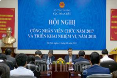 Hội nghị Công nhân viên chức năm 2017, Tổng kết công tác năm 2017 và triển khai nhiệm vụ năm 2018 của Cục Hóa chất